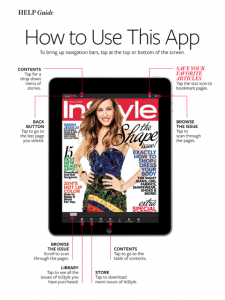 digital version of instyle magazine
