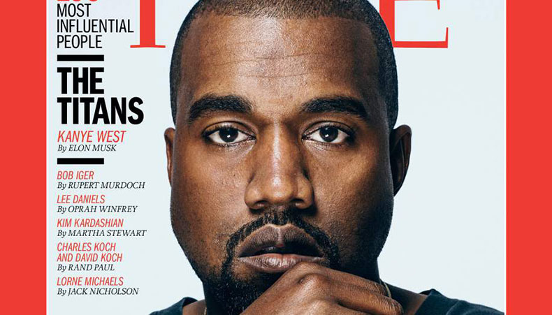 TIME Kayne West Cover